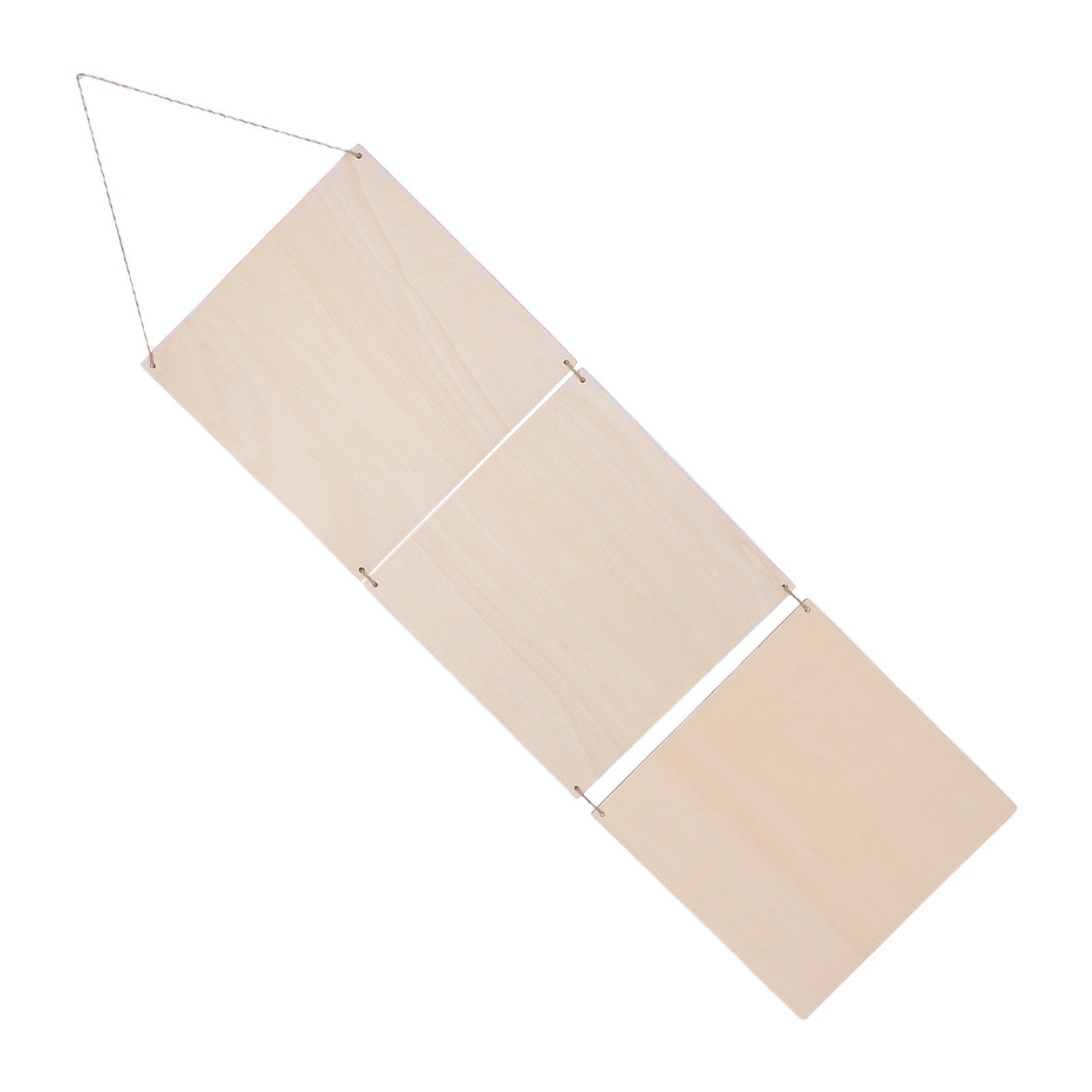 Art And Craft For Nursery - Targhe in legno grezzo da appendere,
