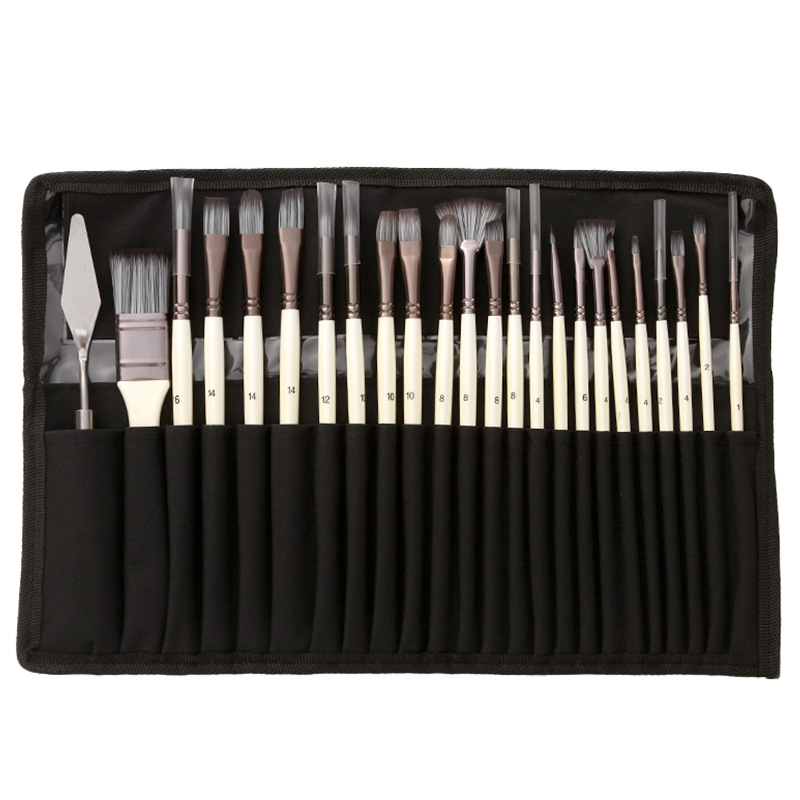 Gouache Paint Set - Set di 24 pennelli da pittura