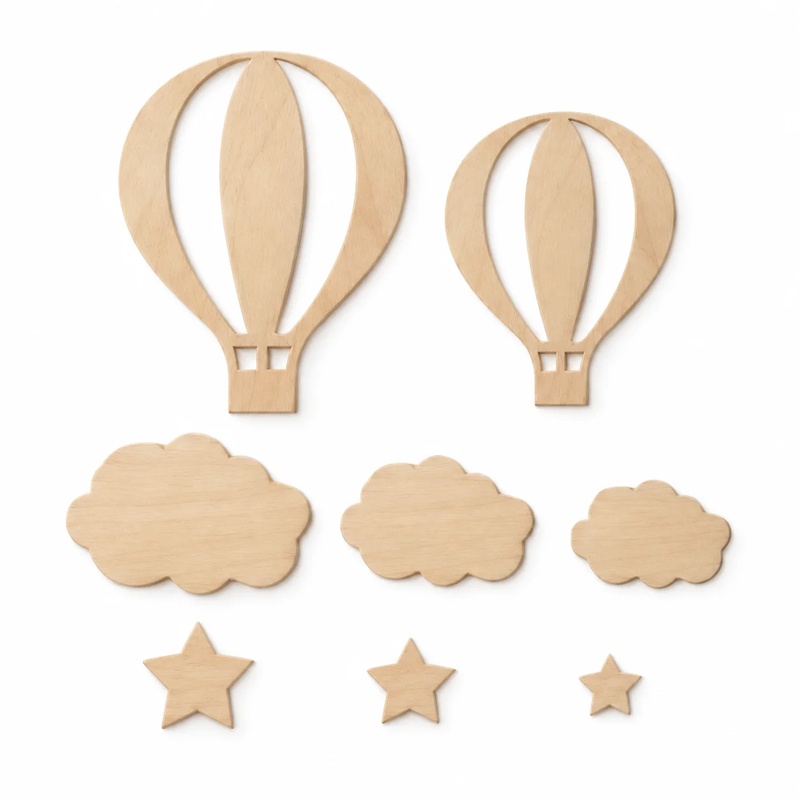 Set di 13 Decorazioni da Paret - Art And Craft For Nursery recensione e prezzo