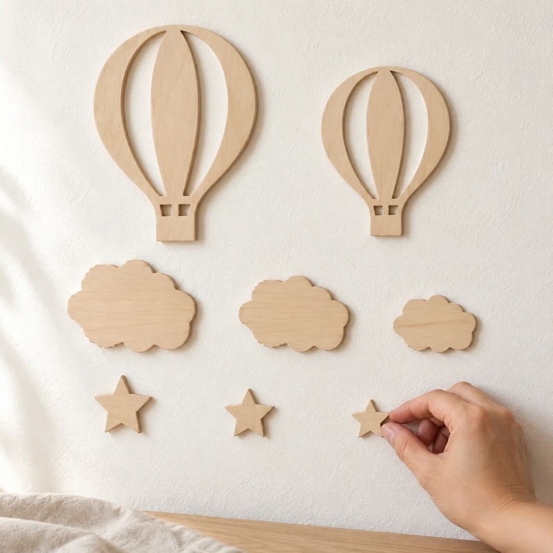 Set di 13 Decorazioni da Paret - Art And Craft For Nursery recensione e prezzo